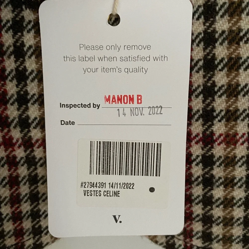 SOLD --- Celine Vintage Wool Blazer 34 FR - Picture 7 of 7